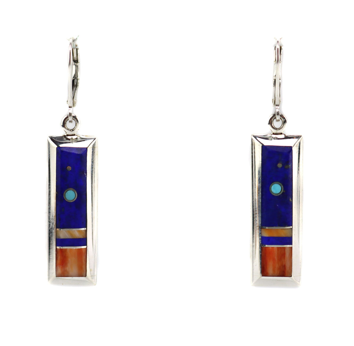 Veronica Benally - Navajo - Contemporary Multi-Stone Inlay and Sterlin