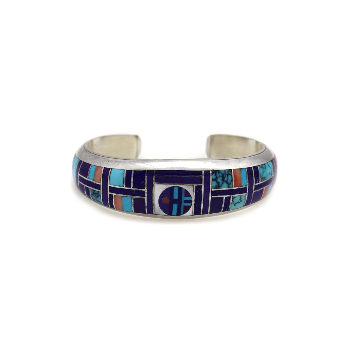 Native American Indian Zuni Cuff Bracelet by Yazzie