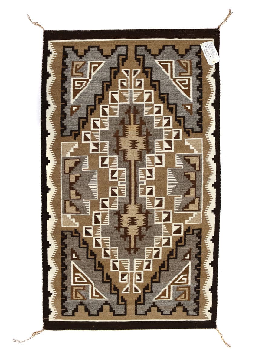Hand-braided Wool Rug #4 — New Towne Gallery