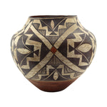 Acoma Polychrome Jar c. 1890s, 11" x 13"