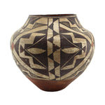 Acoma Polychrome Jar c. 1890s, 11" x 13"