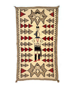 Navajo Yeibeichei Pictorial Rug c. 1920s, 76" x 43.25"