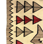 Navajo Yeibeichei Pictorial Rug c. 1920s, 76" x 43.25"