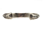 Orville Tsinnie (1943-2017) - Navajo - Sterling Silver Bracelet with Stamped Design c. 1980s, size 7