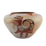 Eunice "Fawn" Navasie (1920-1992) - Hopi Polychrome Jar c. 1970s, 7.5" x 12.5"