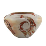 Eunice "Fawn" Navasie (1920-1992) - Hopi Polychrome Jar c. 1970s, 7.5" x 12.5"