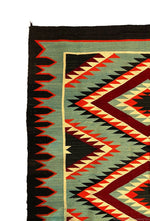 Navajo Red Mesa Rug c. 1930s, 93" x 57" (T6552)