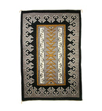 Navajo Two Grey Hills Rug c. 1940-50s, 77.5" x 51"