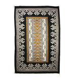 Navajo Two Grey Hills Rug c. 1940-50s, 77.5" x 51"