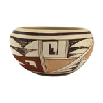 Marianne Navasie (1951-2007) - Hopi Polychrome Bowl c. 1970-80s, 3" x 5.25"