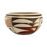 Marianne Navasie (1951-2007) - Hopi Polychrome Bowl c. 1970-80s, 3" x 5.25"