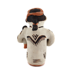 Cochiti Polychrome Storyteller Figurine c. 1950s, 7" x 5" x 4.25" (P91252B-1023-015)