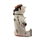 Cochiti Polychrome Storyteller Figurine c. 1950s, 7" x 5" x 4.25" (P91252B-1023-015)