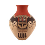 Clinton Polacca Nampeyo (1958-2022) - Hopi Polychrome Vase c. 2000s, 8.5" x 7"