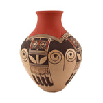 Clinton Polacca Nampeyo (1958-2022) - Hopi Polychrome Vase c. 2000s, 8.5" x 7"