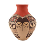 Clinton Polacca Nampeyo (1958-2022) - Hopi Polychrome Vase c. 2000s, 8.5" x 7"