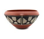 Paulita T. Pacheco - Santo Domingo (Kewa) Polychrome Dough Bowl c. 1991, 11.75" x 6"