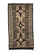 Navajo Crystal Rug c. 1920s, 61.25" x 32.5"