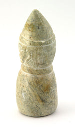 Inuit Soapstone Carving, c. 1960s, 5.5" x 2.25" x 2.25" (M1559)