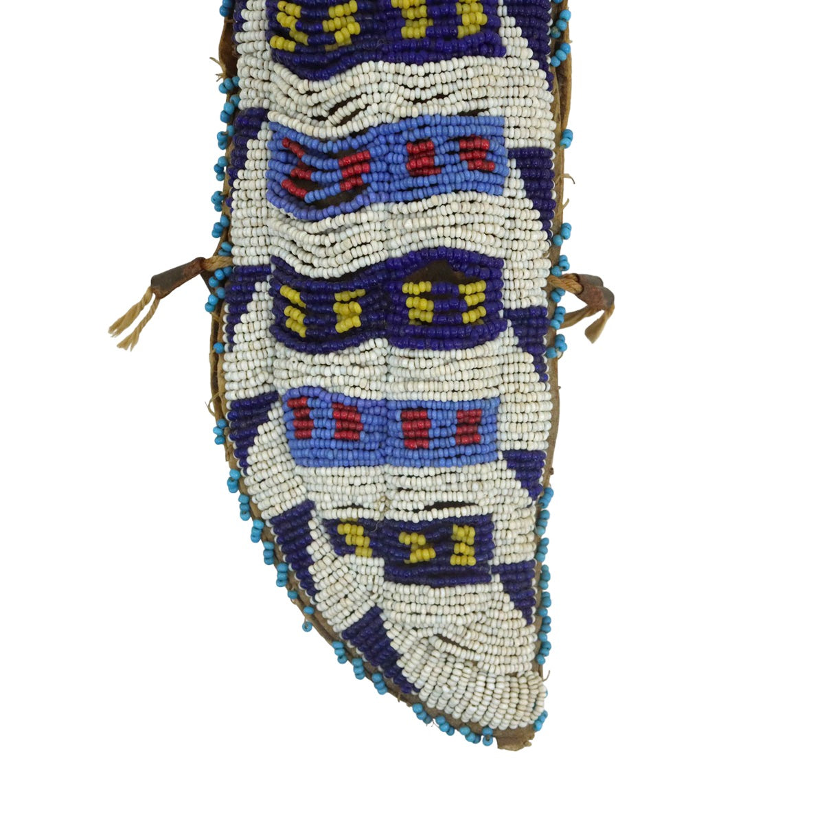 Cheyenne Beaded Knife Sheath c. 1890, 8.5