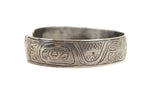 Northwest Coast Silver Bracelet c. 1960s, size 7.25 (J91963-0223-004) 1