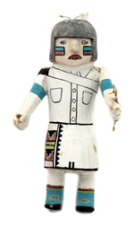 Hopi Blue Corn Diety Kachina c. 1950-60s, 9.75" x 5" x 4.25" (K1634-006)