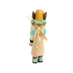 Hopi Farmer Priest Kachina c. 1940-50s, 8" x 2.5" x 2.25" (K1674-028)