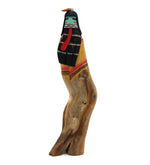 Lawrence Akadiz - Hopi Kachina c. 1989, 16" x 4.5" x 5" (K90876B-0323-001)
