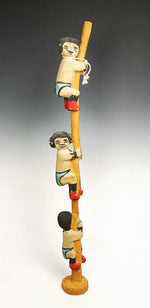 Hopi Chukus Kachina, 1920s, 21" x 1.75" x 2.5" (K91924-0714-106)