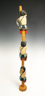 Hopi Chukus Kachina, 1920s, 21" x 1.75" x 2.5" (K91924-0714-106)