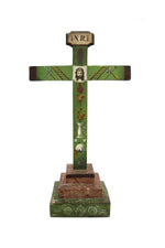 Spanish Colonial Crucifix Bulto c. 1850s, 20.5" x 12" x 6" (M1907-037)