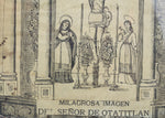 Spanish Colonial Retablo - Señor De Otatitlan, 18.25" x 14" (M1907-064)