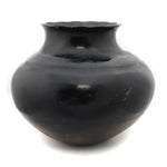 Santa Clara Black Jar c. 1900s, 10" x 12" (P3365)1