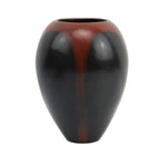 Alice Cling (b. 1946) - Navajo Redware Vase with Fire Clouds c. 1990-2000s, 5.25" x 4" (P3600)