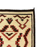 
Navajo Crystal Storm Pattern Rug c. 1910-20s, 56" x 44.5" (T6171) 1