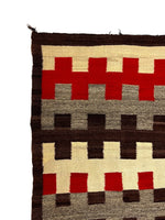 Navajo Ganado Rug c. 1890-1900s, 72.5" x 40.5" (T6320)