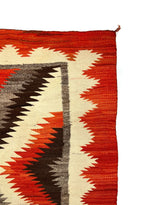 
Navajo Transitional Blanket c. 1890s, 83.5" x 49.5" (T90404A-1122-003) 1